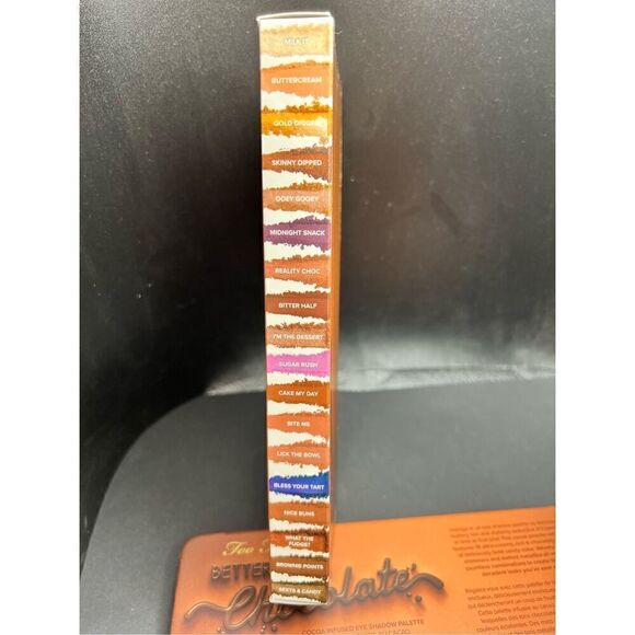 NIB! Too Faced Better Than Chocolate 18 Pan Eyeshadow Palette - Picture 4 of 6